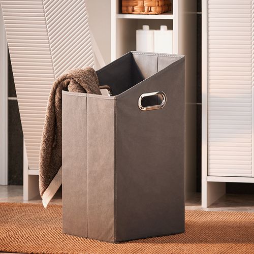 Meuble Bas De Salle De Bain, Commode Pour Salle De Bain,coffre à Linge, Blanc, BZr156-w