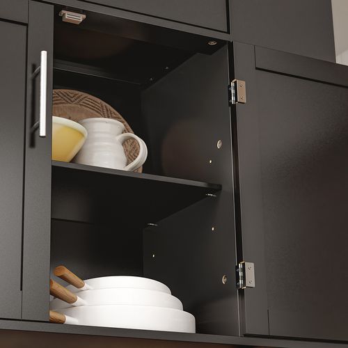 Îlot De Cuisine Mobile Avec Tiroir Et Roulettes Noir Chêne Clair 99x40x84.3 Cm Fkw133-sch