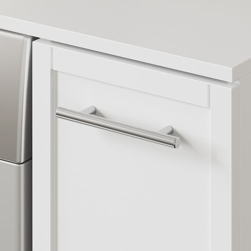 Meuble Sous-lave-linge Avec Roulettes Blanc 90x60x88cm BZr229-w