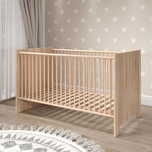Ensemble Chambre Bébé 2 Pièces Olivia : Lit 70x140 + Commode