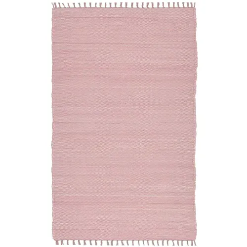 Tapis Réversible En Coton Happy Cotton 60x120 Cm - Rose