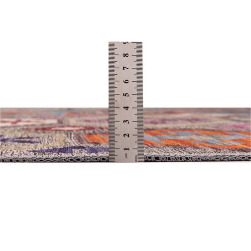 Tapis Imprimé - Cecilia 70x140 Cm - Gris