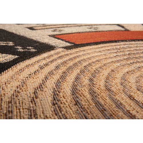 Tapis Pour Intérieur Et Extérieur Aurora Diam 300 Cm - Beige