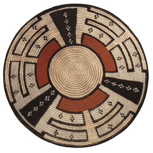 Tapis Pour Intérieur Et Extérieur Aurora Diam 300 Cm - Beige