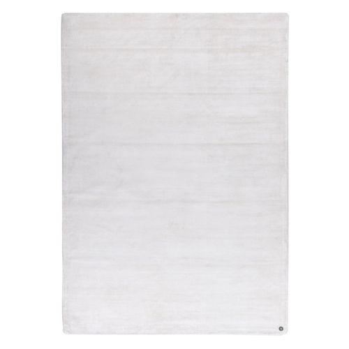 Tapis En Viscose Tissé Main Aspect Vieilli - Shine 250x350 Cm - Blanc