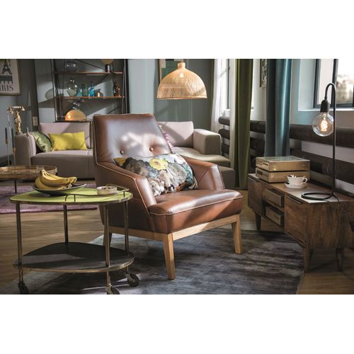 Tapis En Viscose Tissé Main Aspect Vieilli - Shine 250x300 Cm - Bleu