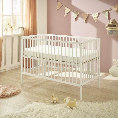 Lit bébé 60x120 cm CELIA Blanc