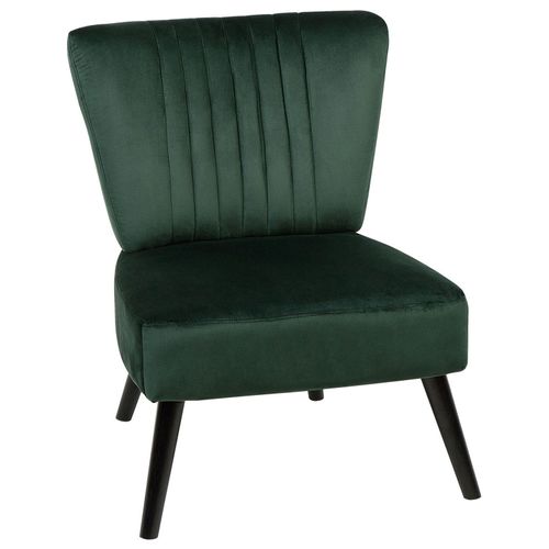 Velours Fauteuil Vert Émeraude Vaasa