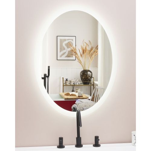 Miroir Lumineux LED Ovale 60 X 80 Cm Viriat