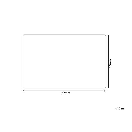 Couverture Chaab 150 X 200 Cm Blanc Cassé