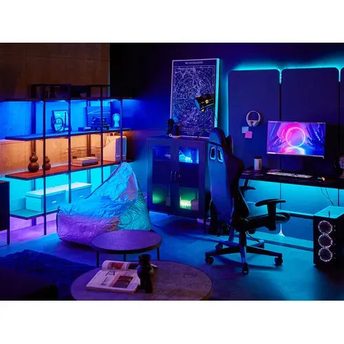 Bureau De Jeu 120 X 60 Cm Noir Danvers