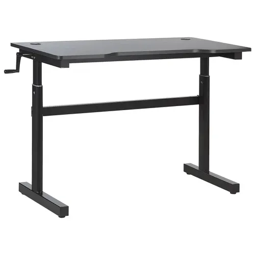 Bureau De Jeu Hauteur Ajustable Noir Durbin