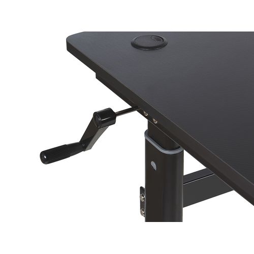 Bureau De Jeu Hauteur Ajustable Noir Durbin