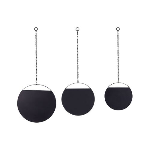 Miroir 80/75/69 Cm Noir Odos