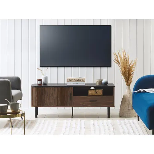 Meuble TV Bois Foncé Jose