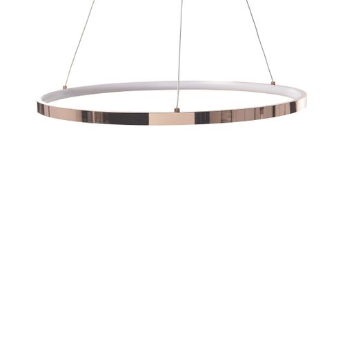 Lampe LED Suspendue Ø 50 Cm Rose Doré Jordan