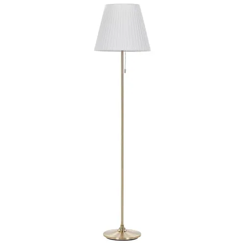 Lampadaire Cuivré Et Blanc En Métal Torysa