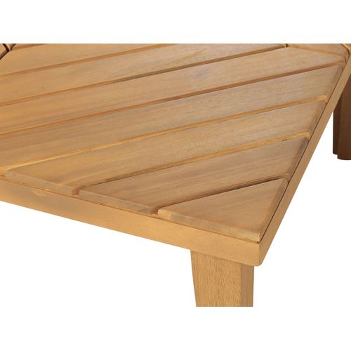 Table Basse De Jardin En Bois D'acacia 70 X 70 Cm Baratti