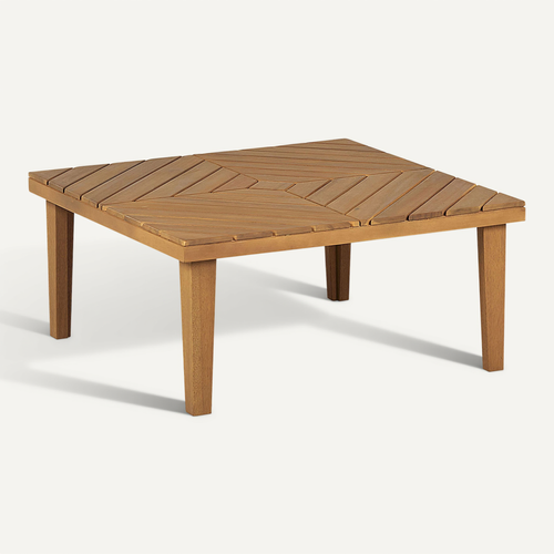 Table Basse De Jardin En Bois D'acacia 70 X 70 Cm Baratti