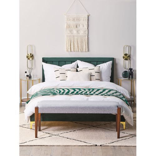 Banquette En Tissu Gris Clair Elyria