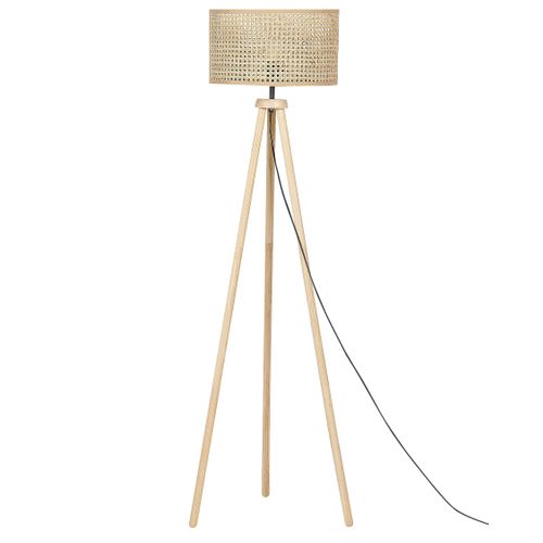 Lampadaire En Rotin Naturel Penton