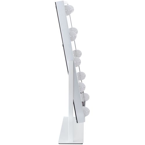 Miroir De Maquillage LED Majuro - 9 LED, écran Tactile, Inclinable - 36x30x7 Cm, 100-240V - Blanc - 13