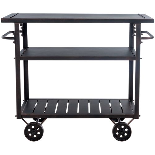 Chariot De Service Spring Dans Le Style Industriel Bronze