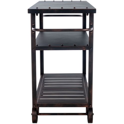 Chariot De Service Spring Dans Le Style Industriel Bronze