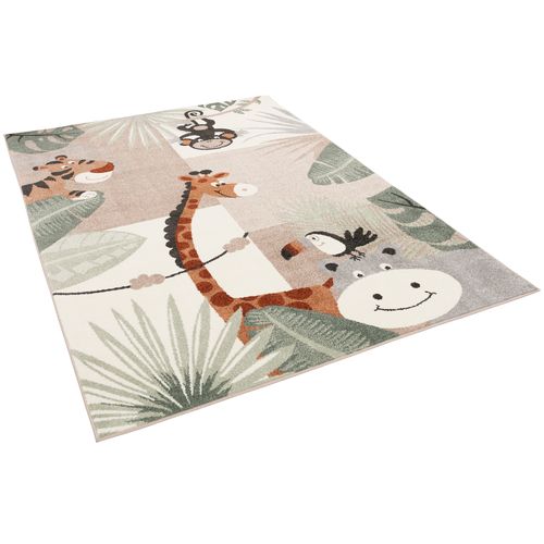 Tapis Pour Enfants Softstar Kids Animaux 80x150cm Vert