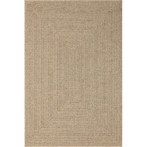 Tapis Kansas Extérieur Jute Terrasse - Nature - 200x290 Cm