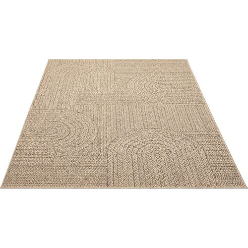 Tapis Kansas Extérieur Jute Terrasse - Nature - 240x340 Cm