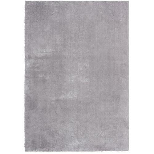 Tapis Moelleux Poils Courts, Antidérapant, Lavable, Soft, Gris, 200 X 280 Cm