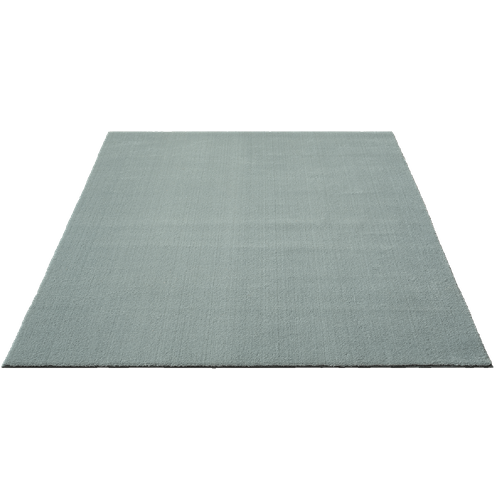Tapis Moelleux Poils Courts, Antidérapant, Lavable, Soft, Bleu, 60 X 110 Cm