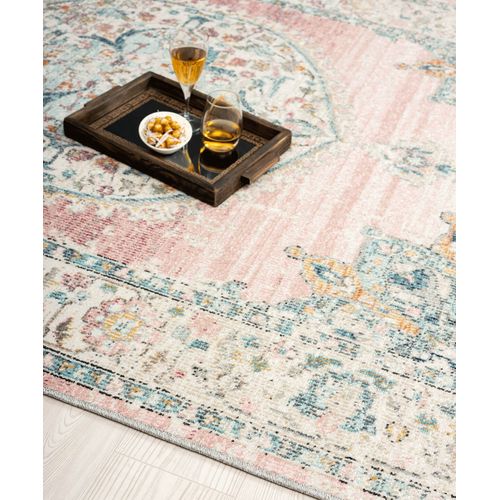 Tapis Palma Extérieur Oriental, Rose, 240x340 Cm