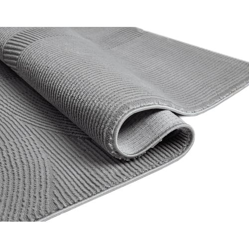 Tapis Lima Design Salon Moderne Art Curve, Gris, 160x230 Cm