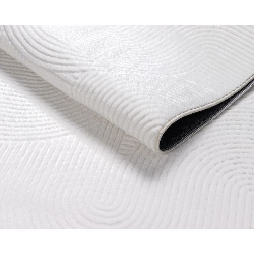 Tapis Rio Salon Antidérapant Arc, Blanc Cassé, 120x160 Cm