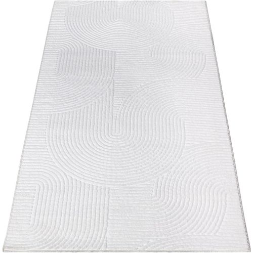 Tapis Rio Salon Antidérapant Arc, Blanc Cassé, 120x160 Cm