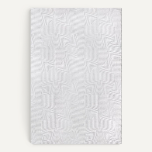 Tapis Rio Salon Antidérapant Arc, Blanc Cassé, 120x160 Cm