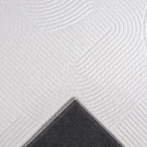 Tapis Rio Salon Antidérapant Arc, Blanc Cassé, 120x160 Cm