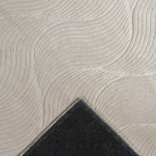 Tapis Rio Salon Antidérapant 3d, Crème, 200x280 Cm
