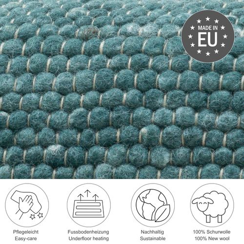 Sealskin Tapis De Contour WC Doux Polyester 45x50cm Bleu Pétrole