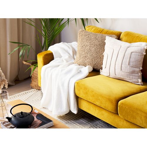 Plaid 125 X 150 Cm Blanc Mirge