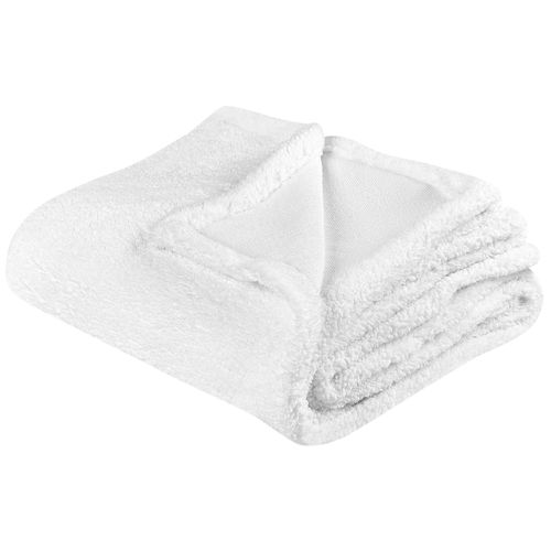 Plaid 125 X 150 Cm Blanc Mirge