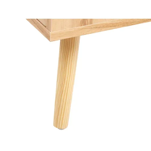 Commode à 6 Tiroirs En Rotin Bois Clair Perote