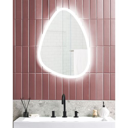 Miroir Lumineux à LED Argenté Ø 78 Cm Bethune