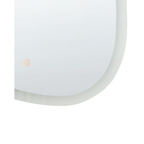 Miroir Lumineux à LED Argenté Ø 78 Cm Bethune