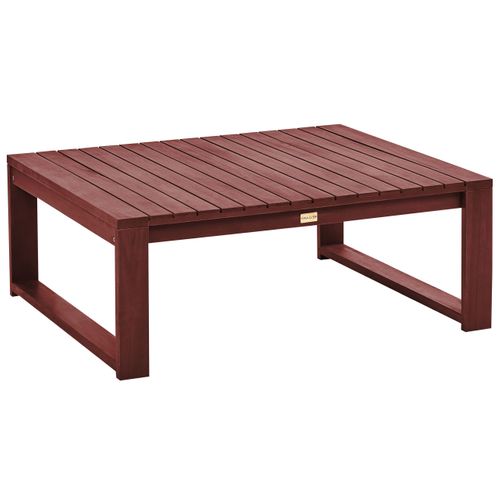 Table De Jardin 90 X 75 Cm Rouge Foncé Timor