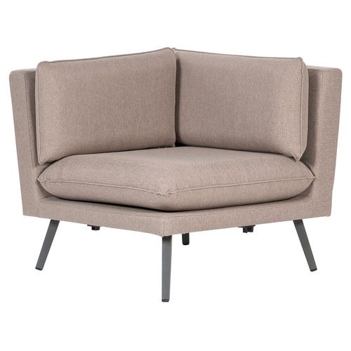 Canapé D'angle De Jardin 5 Places Loretello Beige