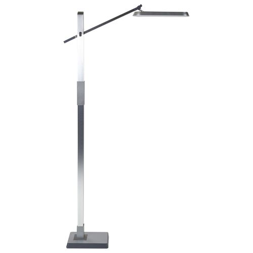 Lampadaire LED Argenté Aquarius