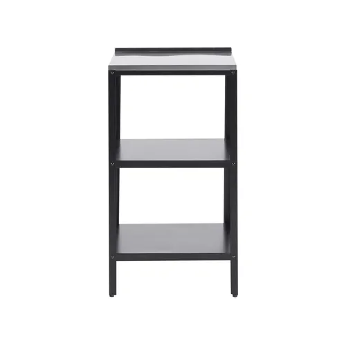 Ilot De Cuisine Extérieure Vilama Métal Noir